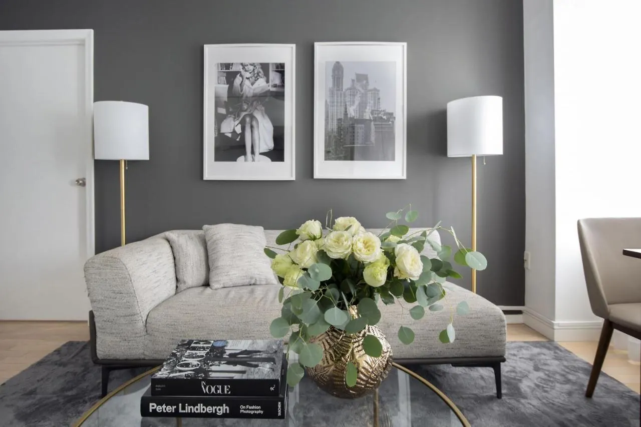 Stylish 1Bd Near Bryant Park With Washer And Dryer ニューヨーク アパート